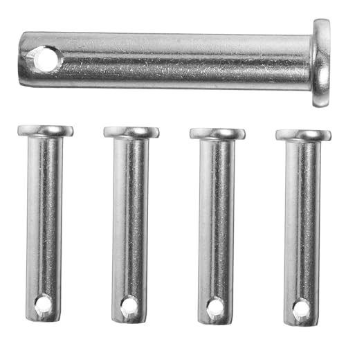 Cabilock 5 Stück Edelstahlstifte Sicherungsstift für Gerüste Kupplungsbolzen für Gerüste Kupplungsbolzengerüst Steckbolzen für Gerüste Flachkopfstift Rostfreier Stahl Silver Cabilock 5 Stück Edelstahlstifte Sicherungsstift für Gerüste Kupplungsbolzen für Gerüste Kupplungsbolzengerüst Steckbolzen für Gerüste Flachkopfstift Rostfreier Stahl Silver von Cabilock