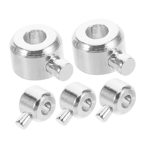 Cabilock 5 Stück Kupfer Quetschperlen für Schmuckherstellung Metallperlen für Armbänder und Langlebig und Vielseitig Einsetzbar Abschlusskappen für Diy Projekte Cabilock 5 Stück Kupfer Quetschperlen für Schmuckherstellung Metallperlen für Armbänder und Langlebig und Vielseitig Einsetzbar Abschlusskappen für Diy Projekte von Cabilock