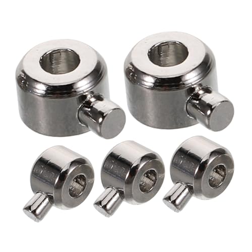 Cabilock 5 Stück Kupfer Quetschperlen für Schmuckherstellung Spacer Beads für Armbänder und Diy Projekte Langlebig und Leicht für Kreative Bastelarbeiten Cabilock 5 Stück Kupfer Quetschperlen für Schmuckherstellung Spacer Beads für Armbänder und Diy Projekte Langlebig und Leicht für Kreative Bastelarbeiten von Cabilock