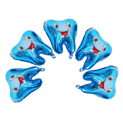 Cabilock 5 Stück Luftballons zur Babytaufe Zahnlatexballons zahnförmige Luftballons Folie Zahnarztballons Ballondekoration Geburtstag aufblasbare Luftballons Aluminiumfolie Himmelblau Cabilock 5 Stück Luftballons zur Babytaufe Zahnlatexballons zahnförmige Luftballons Folie Zahnarztballons Ballondekoration Geburtstag aufblasbare Luftballons Aluminiumfolie Himmelblau von Cabilock