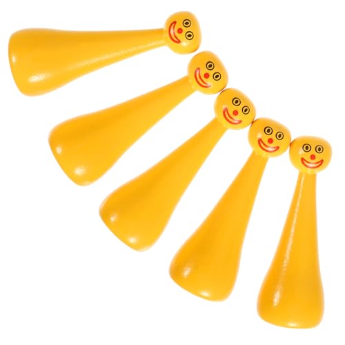 Cabilock 5 Stück Teiliges Holzsteckpuppen für Lustige Holzfiguren aus Natürlichem Holz Kleine Clown Puppen für Kreatives Lernspielzeug Fantasie und Kognitiven Entwicklung Cabilock 5 Stück Teiliges Holzsteckpuppen für Lustige Holzfiguren aus Natürlichem Holz Kleine Clown Puppen für Kreatives Lernspielzeug Fantasie und Kognitiven Entwicklung von Cabilock