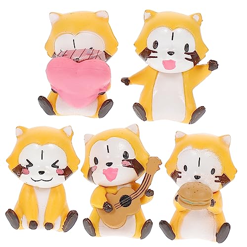 Cabilock 5 Stück Teiliges Set Dekorative Bärenfiguren aus Harz Niedliche Kuchendeko für Geburtstagsfeiern und DIY Gartenprojekte für Babypartys Cabilock 5 Stück Teiliges Set Dekorative Bärenfiguren aus Harz Niedliche Kuchendeko für Geburtstagsfeiern und DIY Gartenprojekte für Babypartys von Cabilock