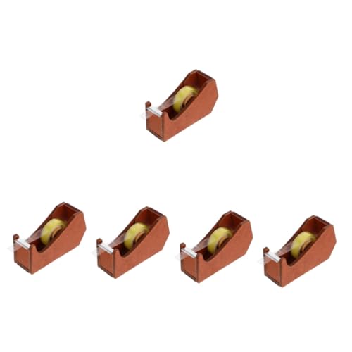 Cabilock 5 Stück Tierformbandschneider Bandspender Wickeln Farbe Ziehen Um Cutter Minimalistisch Klebeband Mit Abroller Klebrig Bandhalter Abklebeband Cartoon-klebebandabroller Holz Cabilock 5 Stück Tierformbandschneider Bandspender Wickeln Farbe Ziehen Um Cutter Minimalistisch Klebeband Mit Abroller Klebrig Bandhalter Abklebeband Cartoon-klebebandabroller Holz von Cabilock