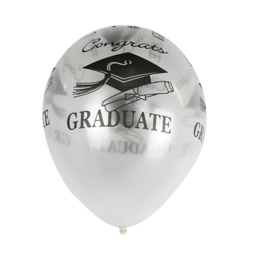 Cabilock 50 Stück 1 Satz Abschlussfeier Luftballons Herzlichen Glückwunsch, Graduiertenballons 2020 Abschlussfeierbevorzugung latex luftballons latex ballons geschenk Latexballon Emulsion von Cabilock