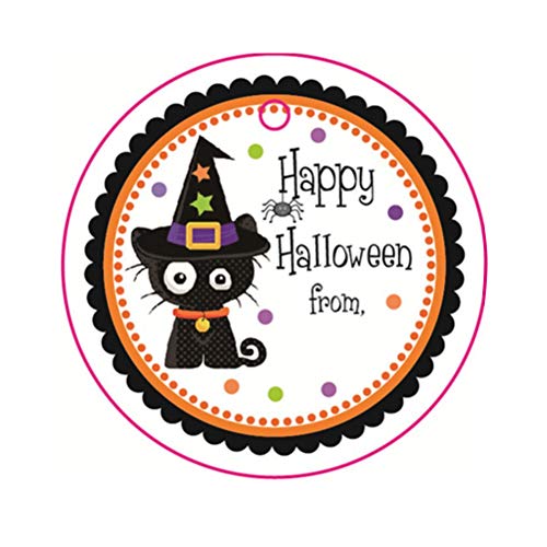 Cabilock 50 Stück Etiketten Dekoration Halloween Deko Halloween-anhänger Halloween-Tags Halloween Spinne Hängendes Schild Karikatur von Cabilock