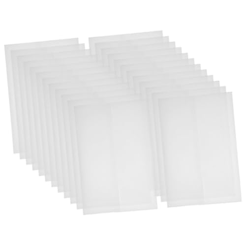 Cabilock 50 Stück Geschenkpapier Für Hochzeitseinladungen Durchsichtige Geldumschläge Durchscheinendes Pergamentpapier Umschläge Für Hochzeitseinladungen Lackmuspapier Transparent von Cabilock