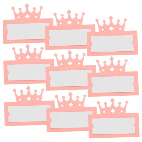 Cabilock 50 Stück Hochzeit Tischkarten mit Krone Design Platzkarten für Geburtstagsfeiern Leere Namenskarten zum Diy Hochwertiges Papier Tischdekoration für Besondere Anlässe Cabilock 50 Stück Hochzeit Tischkarten mit Krone Design Platzkarten für Geburtstagsfeiern Leere Namenskarten zum Diy Hochwertiges Papier Tischdekoration für Besondere Anlässe von Cabilock