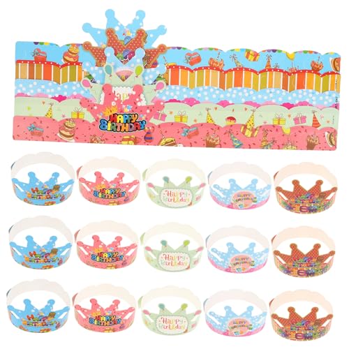 Cabilock 50 Stück Kronen Dekorative Partyhüte Aus Papier Für Jungen Und Mädchen Jungen Mädchen Erwachsene Foto-requisiten Party-dekorationen Cabilock 50 Stück Kronen Dekorative Partyhüte Aus Papier Für Jungen Und Mädchen Jungen Mädchen Erwachsene Foto-requisiten Party-dekorationen von Cabilock