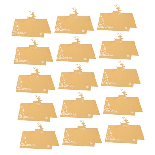 Cabilock 50 Stück Platzkarten Mit Rentiermotiv Tischkarten Namenskarten Für Den Tisch Feiertags Tischkarten Namenskarten Für Die Tischdekoration Sitzkarten Hochzeits Cabilock 50 Stück Platzkarten Mit Rentiermotiv Tischkarten Namenskarten Für Den Tisch Feiertags Tischkarten Namenskarten Für Die Tischdekoration Sitzkarten Hochzeits von Cabilock