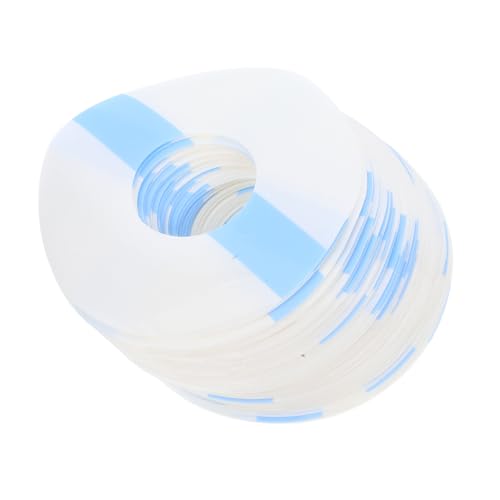 Cabilock 50 Stück Runde Hautfreundliche Selbstklebende Sensor Pflaster Transparente Wasserfeste Fixieraufkleber für Sport und Täglichen Gebrauch Hautverträglich Einfach zu Entfernen von Cabilock