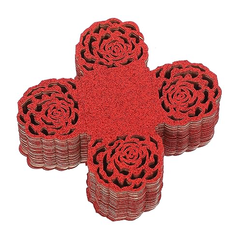Cabilock 50 Stücke Schokolade Papier Wrapper Trüffel Tassen Papier Trüffel Wrapper Schokolade Verpackung Tablett von Cabilock
