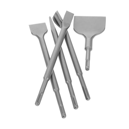 Cabilock 5Er Set Fliesenbohrer für Bohrer Betonmeißel Zementmeißel Keramikbohrer für Fliesen Werkzeug zum Entfernen dünner Schichten Bohrhämmer für Beton Steinbohrer Verchromter Stahl Grey Cabilock 5Er Set Fliesenbohrer für Bohrer Betonmeißel Zementmeißel Keramikbohrer für Fliesen Werkzeug zum Entfernen dünner Schichten Bohrhämmer für Beton Steinbohrer Verchromter Stahl Grey von Cabilock