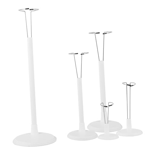 Cabilock 5Stücke Puppenständer Mit Stabiler Metallstruktur Kunststoffsockel Für Actionfiguren Puppen Display Höhenverstellbar Für Desktop Dekoration Cabilock 5Stücke Puppenständer Mit Stabiler Metallstruktur Kunststoffsockel Für Actionfiguren Puppen Display Höhenverstellbar Für Desktop Dekoration von Cabilock