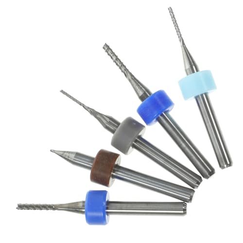 Cabilock 5Stücke Wolframstahl Fräser Hartmetall Router Bits Für Cnc Maschinen Präzises Für Pcb Bearbeitung Langlebige Gravurwerkzeuge Cabilock 5Stücke Wolframstahl Fräser Hartmetall Router Bits Für Cnc Maschinen Präzises Für Pcb Bearbeitung Langlebige Gravurwerkzeuge von Cabilock