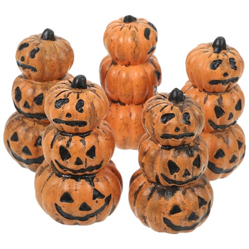 Cabilock 5st Japanische Halloween-kürbisdekorationen Kürbis Im Freien Nachtlicht-Halloween-kürbis Kürbisschale Mit Deckel Zwerge Kürbisse Miniatur-Halloween Orangefarbenes Kunstharz Cabilock 5st Japanische Halloween-kürbisdekorationen Kürbis Im Freien Nachtlicht-Halloween-kürbis Kürbisschale Mit Deckel Zwerge Kürbisse Miniatur-Halloween Orangefarbenes Kunstharz von Cabilock