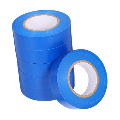 Cabilock 6 Rollen Isolierband Wasserdichtes Elektrisches Klebeband Vielseitiges PVC Klebeband für Elektroreparaturen und Isolierung Hochviskoses Material für Elektrische von Cabilock