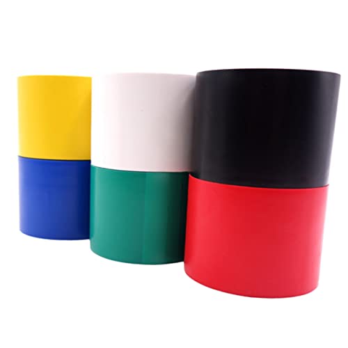 Cabilock 6 Rollen Reparaturband im Freien Farbkodierband Verpackungs Band Pflanzenschutzband Band schwere Hochleistungsband Patchband abdecken Klebeband reparieren Heißschmelzkleber Bunt von Cabilock
