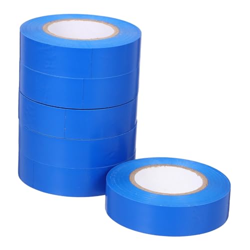 Cabilock 6 Rollen Wasserdichtes Isolierband Flexibles PVC Klebeband mit Hoher Haftkraft Hitzebeständig und Vielseitig für Auto Elektro und Reparaturanwendungen Geeignet Cabilock 6 Rollen Wasserdichtes Isolierband Flexibles PVC Klebeband mit Hoher Haftkraft Hitzebeständig und Vielseitig für Auto Elektro und Reparaturanwendungen Geeignet von Cabilock