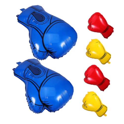 Cabilock 6 Stück Bunte Deko für Boxpartys Wrestling Nächte und Geburtstagsfeiern Einfache Handhabung und Auffällige Farben von Cabilock