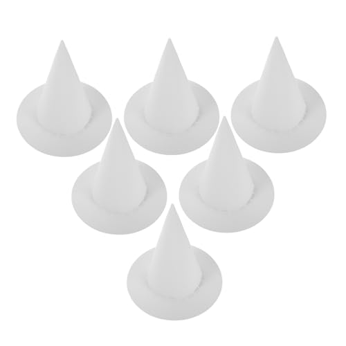 Cabilock 6 Stück DIY Papierhüte Weiß zum Bemalen und Dekorieren Leichte Bastelmaterialien für Kindergarten Kunstprojekte Wiederverwendbar für Geburtstage und Schulveranstaltungen Cabilock 6 Stück DIY Papierhüte Weiß zum Bemalen und Dekorieren Leichte Bastelmaterialien für Kindergarten Kunstprojekte Wiederverwendbar für Geburtstage und Schulveranstaltungen von Cabilock