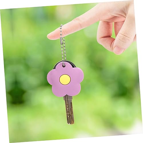 Cabilock 6 Stück Silikon Schlüsselabdeckungen Blumenform Flexible Schützende Schlüsselhüllen für Einfache Identifikation Langlebig Leicht Anzubringen Farbenfrohes Design für Cabilock 6 Stück Silikon Schlüsselabdeckungen Blumenform Flexible Schützende Schlüsselhüllen für Einfache Identifikation Langlebig Leicht Anzubringen Farbenfrohes Design für von Cabilock