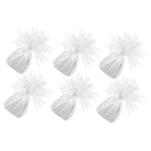 Cabilock 6 Stück Teiliges Weißes Ballongewicht aus Robustem mit Ummantelung Wiederverwendbar für Helium und Latexballons für Geburtstage Hochzeiten Jubiläen und Partydekoration Cabilock 6 Stück Teiliges Weißes Ballongewicht aus Robustem mit Ummantelung Wiederverwendbar für Helium und Latexballons für Geburtstage Hochzeiten Jubiläen und Partydekoration von Cabilock
