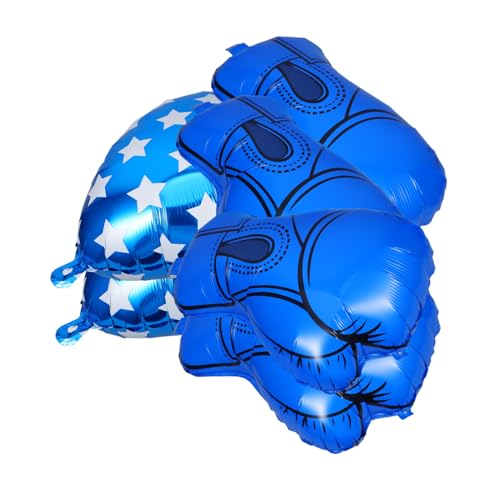 Cabilock 6 Stück Wrestling Themen Dekorationen Lustige Aufblasbare Ballons für Geburtstagsfeiern Einfache Montage für Innen und Außenveranstaltungen von Cabilock