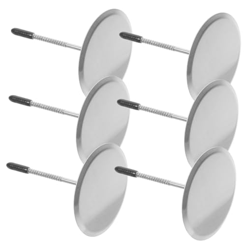 Cabilock 6stücke Stainless Steel Blumennägel Teiliges Backzubehör Für Tortendekoration DIY Sahneblumen Und Präzises Verzieren Von Cupcakes Für Hochzeiten Und Feiern von Cabilock