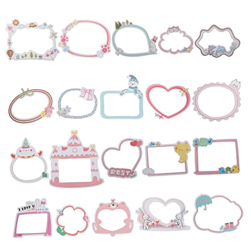 Cabilock 3 Sets Scrapbooking-aufkleber Abziehbilder Dekorative Aufkleber Für Fotorahmen Scrapbook-basteln Aus Papier Einfach Anzubringen 20 Blätter X 3 Cabilock 3 Sets Scrapbooking-aufkleber Abziehbilder Dekorative Aufkleber Für Fotorahmen Scrapbook-basteln Aus Papier Einfach Anzubringen 20 Blätter X 3 von Cabilock