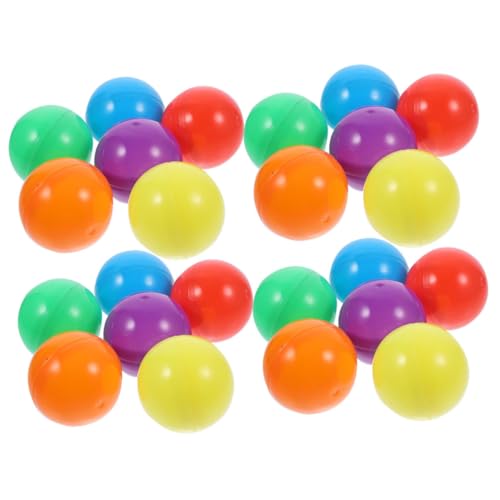 Cabilock 60 Stück Gacha-Ei-Hülle für Nachfüllungen Kapseln für Verkaufsautomaten Spender rundsteckhülsen kunststoffbehälter Befüllbare Kapselbällchen Leere, befüllbare Kugeln Plastik Cabilock 60 Stück Gacha-Ei-Hülle für Nachfüllungen Kapseln für Verkaufsautomaten Spender rundsteckhülsen kunststoffbehälter Befüllbare Kapselbällchen Leere, befüllbare Kugeln Plastik von Cabilock