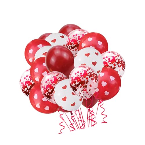 Cabilock 63Stücke Herz Für Valentinstag Und Hochzeiten Romantische Dekoration Mit Latexballons Granatrot Für Party Und Unvergessliche Cabilock 63Stücke Herz Für Valentinstag Und Hochzeiten Romantische Dekoration Mit Latexballons Granatrot Für Party Und Unvergessliche von Cabilock