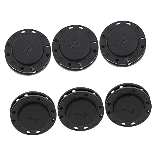 Cabilock 6Paare Magnetische Knöpfe für Kleidung Runde Magnetverschlüsse für Pullover Jacken DIY Projekte Langlebig Einfach zu Verwenden von Cabilock