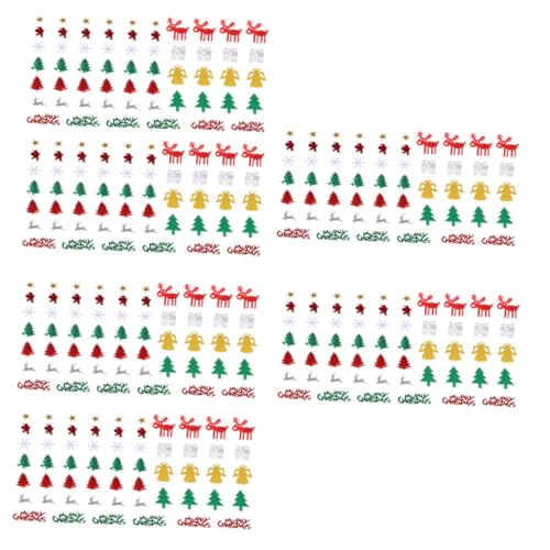 Cabilock 6Packungen Weihnachtskonfetti Tischdekoration Für Weihnachtsfeiern Für Tische Und Festliche Cabilock 6Packungen Weihnachtskonfetti Tischdekoration Für Weihnachtsfeiern Für Tische Und Festliche von Cabilock