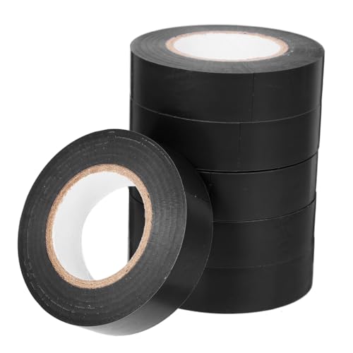 Cabilock 6Rollen Elektrisches Isolierband Wasserdichtes Klebeband Für Hochtemperaturanwendungen Stark Haftend Für Elektroinstallationen Reparaturen Breit Cabilock 6Rollen Elektrisches Isolierband Wasserdichtes Klebeband Für Hochtemperaturanwendungen Stark Haftend Für Elektroinstallationen Reparaturen Breit von Cabilock