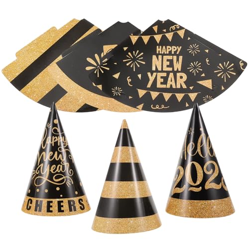 Cabilock 6St Geburtstag Papierhut gestreifte Hüte Nussknackerfiguren für den Weihnachtsbaum Neujahrshüte Geburtstagsfeierhüte weihnachtsgeschenke Babykegelhut Frohes neues Jahr Partyhüte Cabilock 6St Geburtstag Papierhut gestreifte Hüte Nussknackerfiguren für den Weihnachtsbaum Neujahrshüte Geburtstagsfeierhüte weihnachtsgeschenke Babykegelhut Frohes neues Jahr Partyhüte von Cabilock