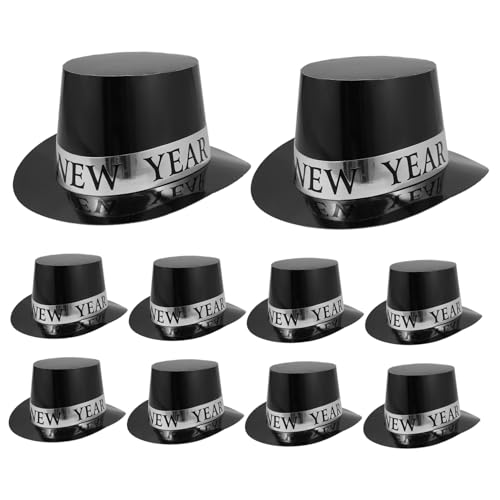 Cabilock 6St schwarzgoldener Hut Neujahrsmützen für Erwachsene frohes neues jahr kegelhüte Silvester-Partyhüte für Erwachsene Neujahrshüte in großen Mengen Festivalhüte Papier Silver Cabilock 6St schwarzgoldener Hut Neujahrsmützen für Erwachsene frohes neues jahr kegelhüte Silvester-Partyhüte für Erwachsene Neujahrshüte in großen Mengen Festivalhüte Papier Silver von Cabilock
