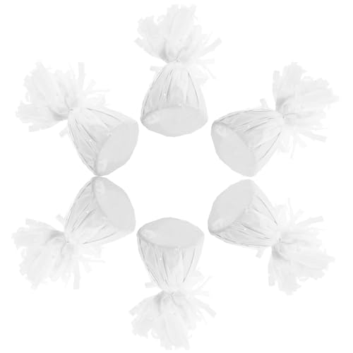 Cabilock 6Stücke Ballongewichte Für Helium Und Latexballons Wiederverwendbare Schwerkraftblöcke Für Hochzeiten Partys Und Feiern Weiße Ballonbeschwerer Zur Tischdekoration von Cabilock