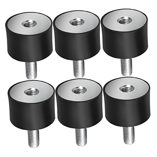 Cabilock 6Stücke Gummihalterungen Vibrations Stoßdämpfer für Motoren Kompressoren Maschinen Elastisch Langlebig für Stabilität Schwingungsisolierung Cabilock 6Stücke Gummihalterungen Vibrations Stoßdämpfer für Motoren Kompressoren Maschinen Elastisch Langlebig für Stabilität Schwingungsisolierung von Cabilock
