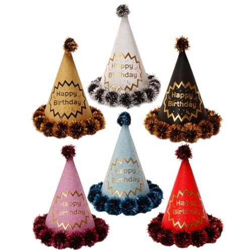 Cabilock 6st Perl Glanz Bron Zierte Kappe Diy Geburtstag Hut Zum 1. Geburtstag Geburtstagskappe Erster Geburtstagshut Partykegelkappe Individuelle Partyhüte Partyhüte Papier Cabilock 6st Perl Glanz Bron Zierte Kappe Diy Geburtstag Hut Zum 1. Geburtstag Geburtstagskappe Erster Geburtstagshut Partykegelkappe Individuelle Partyhüte Partyhüte Papier von Cabilock