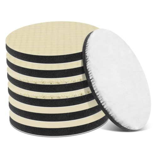 Cabilock 7 Stück Polierscheiben-Set Polierpads für Autos Auto Polierset Polierscheibe für Bohrer Auto-Radbürsten Leute Polsterpads Puffer-Polierpads künstliche Wolle Weiß Cabilock 7 Stück Polierscheiben-Set Polierpads für Autos Auto Polierset Polierscheibe für Bohrer Auto-Radbürsten Leute Polsterpads Puffer-Polierpads künstliche Wolle Weiß von Cabilock
