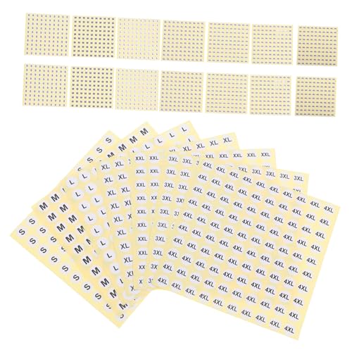 Cabilock 7000 Stück Runde Selbstklebende Größenetiketten S für Shirts Hosen Röcke Lösung für Bekleidungsorganisation Einzelhandel Cabilock 7000 Stück Runde Selbstklebende Größenetiketten S für Shirts Hosen Röcke Lösung für Bekleidungsorganisation Einzelhandel von Cabilock
