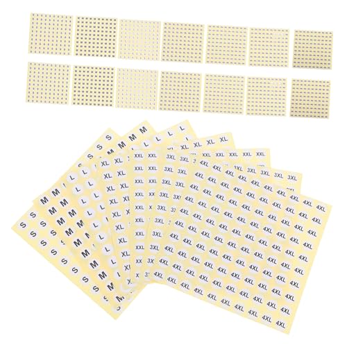 Cabilock 7000 Stück Selbstklebende Runde Aufkleber für S für Shirts Röcke Hosen im Einzelhandel Effektive Größenidentifikation Einfache Anwendung Cabilock 7000 Stück Selbstklebende Runde Aufkleber für S für Shirts Röcke Hosen im Einzelhandel Effektive Größenidentifikation Einfache Anwendung von Cabilock