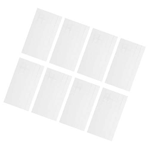 Cabilock 8 Blatt Foam Square -Halterung doppelseitiges Schaumstoffband Schaumkissen doppelseitiges Klebeband Halterungen aus Schaumstoff Doppelte selbstklebende Schaumstoffhalterungen Weiß von Cabilock
