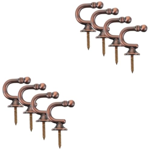 Cabilock 8 STK Haken für Vorhangfassaden Vorhanghaken-Wandhalterung U-förmige Wandhaken wandverkleidung Wand polsterung Fenstervorhänge Haken zum Raffen von Vorhängen Gardinenhaken Cabilock 8 STK Haken für Vorhangfassaden Vorhanghaken-Wandhalterung U-förmige Wandhaken wandverkleidung Wand polsterung Fenstervorhänge Haken zum Raffen von Vorhängen Gardinenhaken von Cabilock
