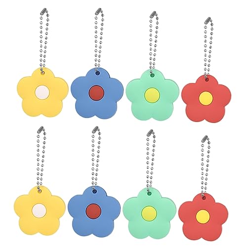 Cabilock 8 Stck Blumenförmige Schlüsselkappen Silikon Teiliges Bunte Schlüsselidentifikatoren für Erkennen und Schutz vor Schmutz für DIY und Schnelle Schlüsselorganisation Cabilock 8 Stck Blumenförmige Schlüsselkappen Silikon Teiliges Bunte Schlüsselidentifikatoren für Erkennen und Schutz vor Schmutz für DIY und Schnelle Schlüsselorganisation von Cabilock