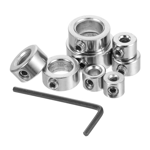 Cabilock 8 Stück Teiliges Bohrstopper Set für Präzise Bohrtiefe Verstellbare Tiefenanschlagringe aus Hochwertigem Werkzeug für Holzarbeiten Diy Projekte Cabilock 8 Stück Teiliges Bohrstopper Set für Präzise Bohrtiefe Verstellbare Tiefenanschlagringe aus Hochwertigem Werkzeug für Holzarbeiten Diy Projekte von Cabilock