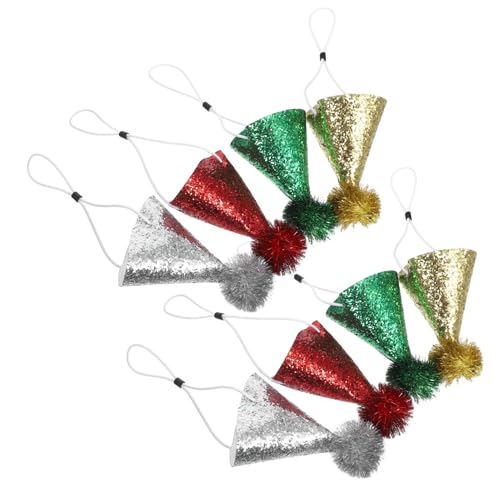 Cabilock 8 Stück Teiliges Glitzer Partyhüte mit Pompons Leichte Geburtstagskappen für Erwachsene Vielseitige Kegelköpfe für Festival und Feiertagsdekorationen Cabilock 8 Stück Teiliges Glitzer Partyhüte mit Pompons Leichte Geburtstagskappen für Erwachsene Vielseitige Kegelköpfe für Festival und Feiertagsdekorationen von Cabilock