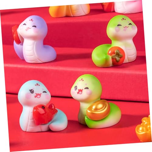 Cabilock 8 Stück Teiliges Miniatur Schlangen aus Langlebigem Harz Kreative DIY Deko mit Chinesischem Tierkreiszeichen Schlangenmotiv für Auto Schreibtisch und Neujahrsfestgestaltung Cabilock 8 Stück Teiliges Miniatur Schlangen aus Langlebigem Harz Kreative DIY Deko mit Chinesischem Tierkreiszeichen Schlangenmotiv für Auto Schreibtisch und Neujahrsfestgestaltung von Cabilock