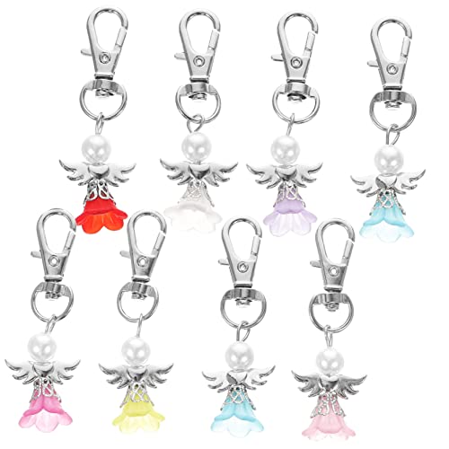 Cabilock 8 Stück Teiliges Set Schlüsselanhänger Dekorative Anhänger für Hochzeiten und Diy Projekte für Autos Taschen und Schlüssel Vielseitige Verwendung für Besondere Anlässe von Cabilock