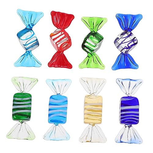 Cabilock Glas-bonbon-verzierungen Für Den Schreibtisch 8 Stück Einzigartige Heimdekoration Und Lichtbeständig Cabilock Glas-bonbon-verzierungen Für Den Schreibtisch 8 Stück Einzigartige Heimdekoration Und Lichtbeständig von Cabilock
